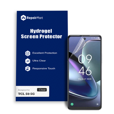 TCL 50 5G Compatible Premium Hydrogel Screen Protector With Full Coverage Ultra HD